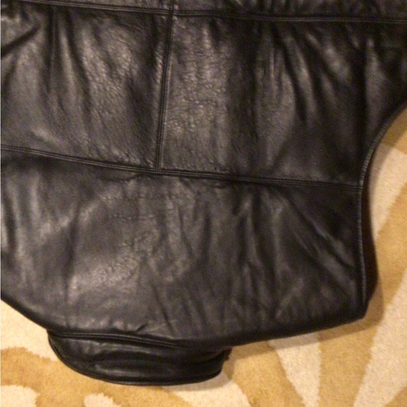 Men's Black -padded Lambskin Leather - Picture 6 of 6